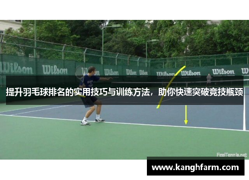 提升羽毛球排名的实用技巧与训练方法，助你快速突破竞技瓶颈